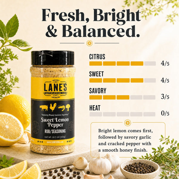 Sweet Lemon Pepper Rub