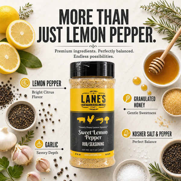 Sweet Lemon Pepper Rub