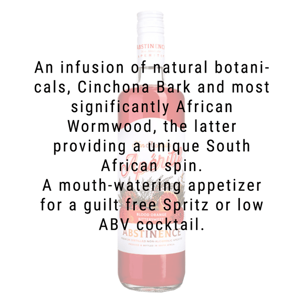 Abstinence Spirits Non-Alcoholic Aperitif Blood Orange 750mL