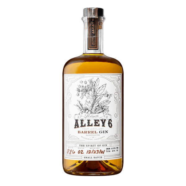 Alley 6 Barrel Gin 750ml