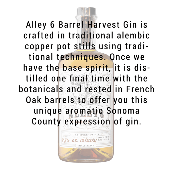 Alley 6 Barrel Gin 750ml