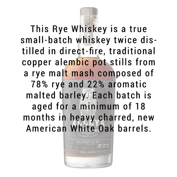 Alley 6 Rye Whiskey 750ml