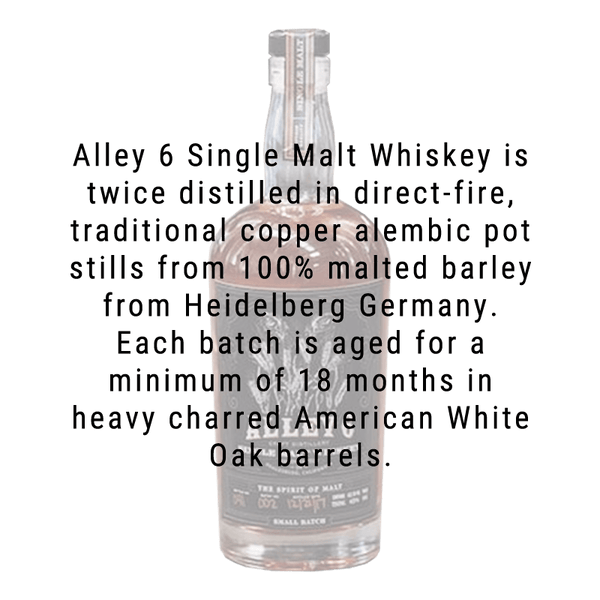 Alley 6 Single Malt Whiskey 750ml