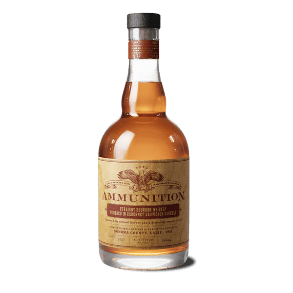Ammunition Bourbon Whiskey finished in Cabernet Sauvignon Barrels 750mL