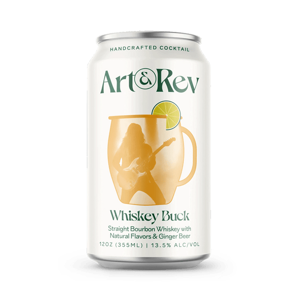Art & Rev Whiskey Buck Cocktail 4 Pack 12.oz