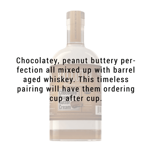 Ballotin Chocolate Peanut Butter Cream 750mL