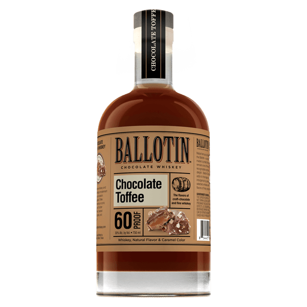 Ballotin Chocolate Toffee Whiskey 750mL
