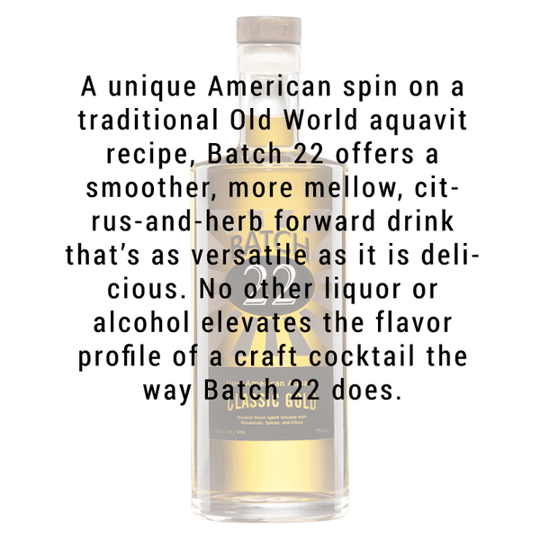 Batch 22 New American Aquavit 750ml