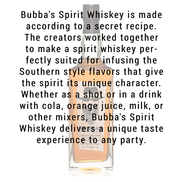 Bubba's Secret Stills Burnt Sugar Whiskey 750ml