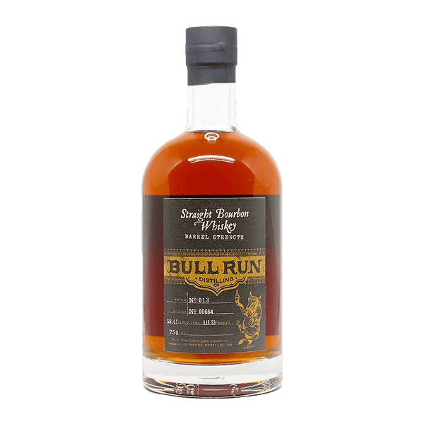 Bull Run Barrel Strength Bourbon Whiskey 750mL