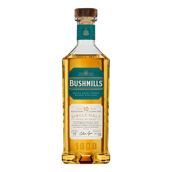 Bushmills 10 Year Single Malt Irish Whiskey 750mL