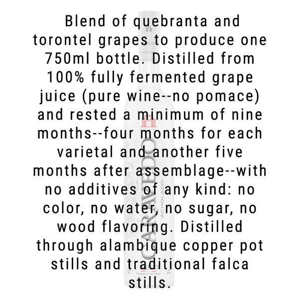 Caravedo Acholado Pisco 750mL