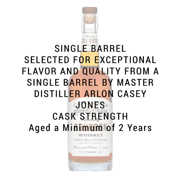 Casey Jones White Label Single Barrel Whiskey 750mL