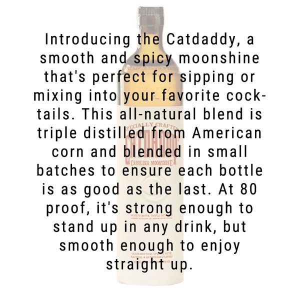 Catdaddy Spiced Moonshine 750mL