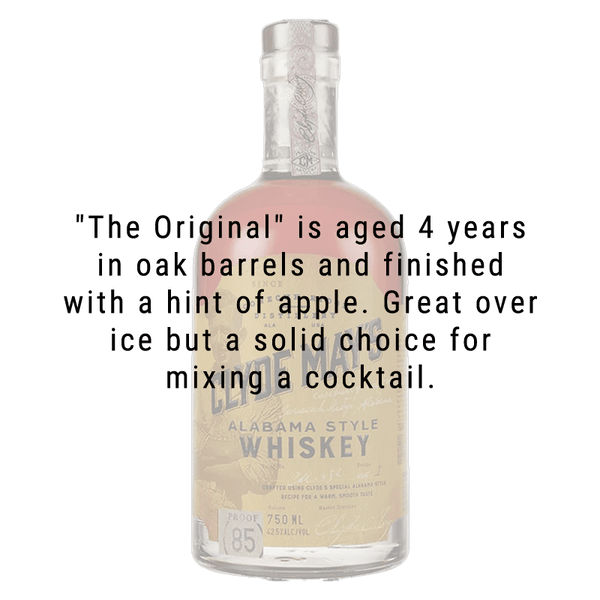 Clyde May's Original Alabama Whiskey 750mL
