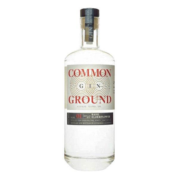 Common Ground Basil & Elderflower Gin 750ml