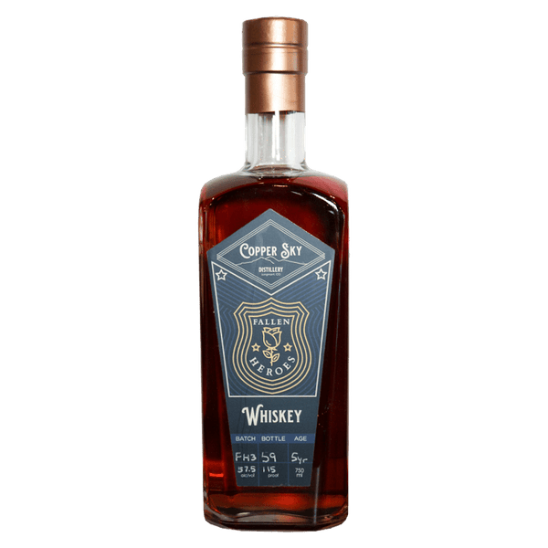Copper Sky Fallen Heroes Whiskey 750mL
