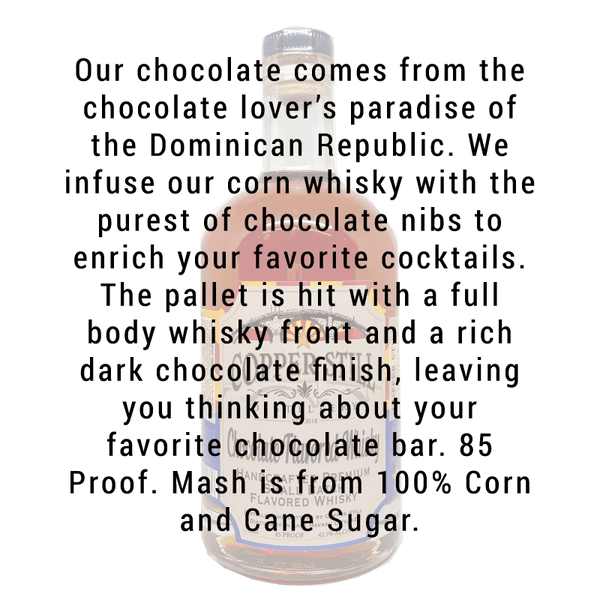 Copper Still Distillery Chocolate Flavored Whisky 750mL