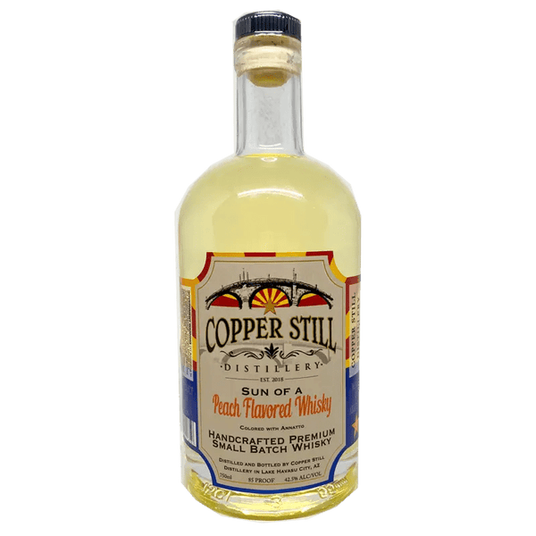 Copper Still Distillery Peach Flavored Whisky 750mL