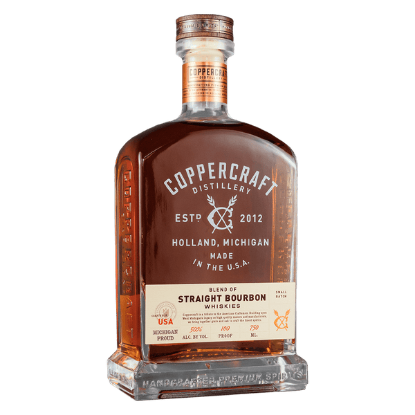 Coppercraft Distillery Straight Blended Bourbon Whiskey 750mL