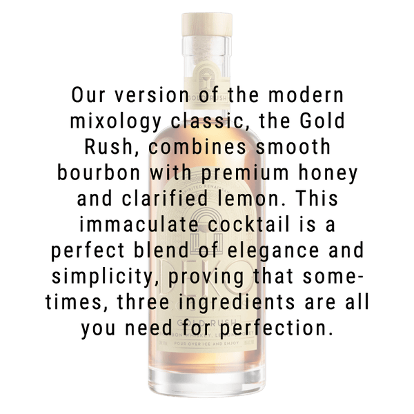 Deko Cocktails Gold Rush Cocktail 375mL