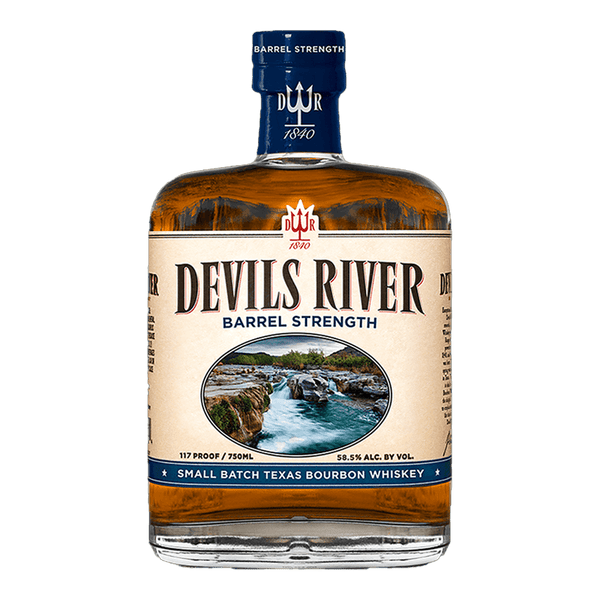 Devil's River Barrel Strength Bourbon Whiskey 750mL