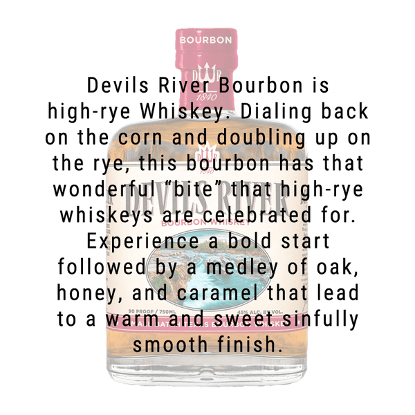 Devil's River Bourbon Whiskey 750mL