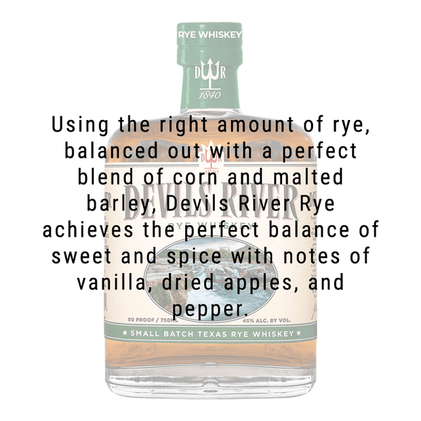Devil's River Rye Whiskey 750mL