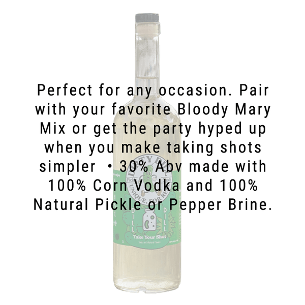 Dirty Dill Pickle Vodka 1L