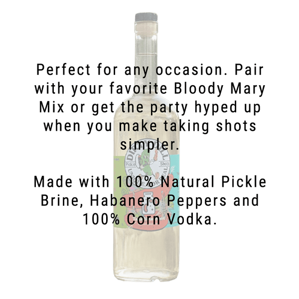 Dirty Dill Spicy Pickle Vodka 1L