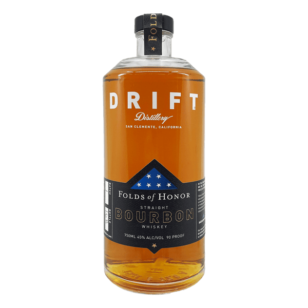 Drift Distillery Folds of Honor Bourbon Whiskey 750mL