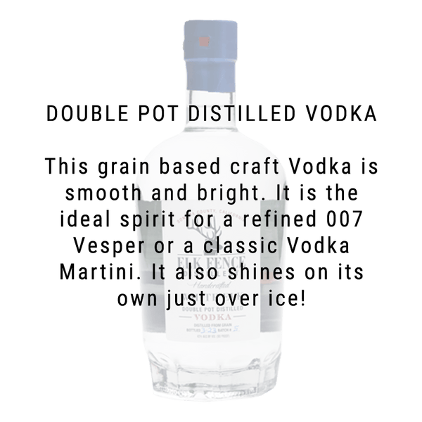 Elk Fence Distillery White Elk Vodka 750ml