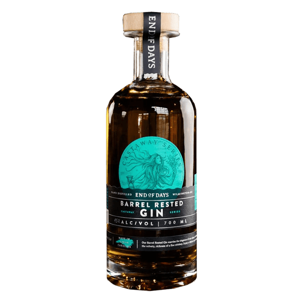 End of Days Castaway Series Barrel Rested Gin 750mL