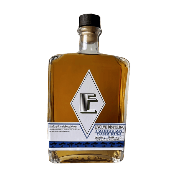 Evolve Distilling Caribbean Dark Rum 750mL
