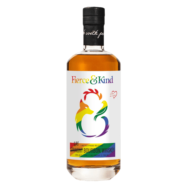 Fierce and Kind  Pride Edition Straight Bourbon Whiskey 750ml