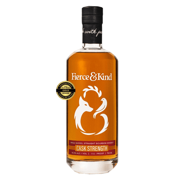 Fierce and Kind Single Barrel Cask Strength Straight Bourbon Whiskey 750ml