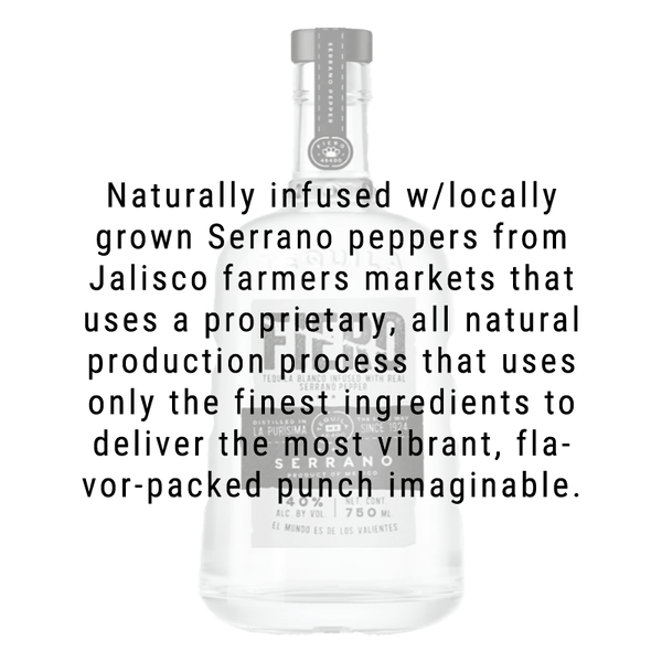 Fiero Serrano Blanco Tequila 750mL