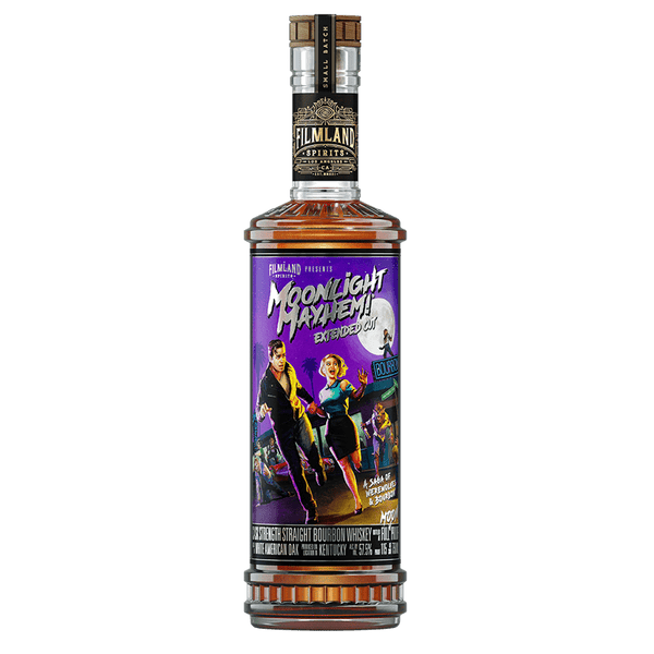 Filmland Spirits Moonlight Mayhem Extended Cut Cask Strength Bourbon Whiskey 750mL