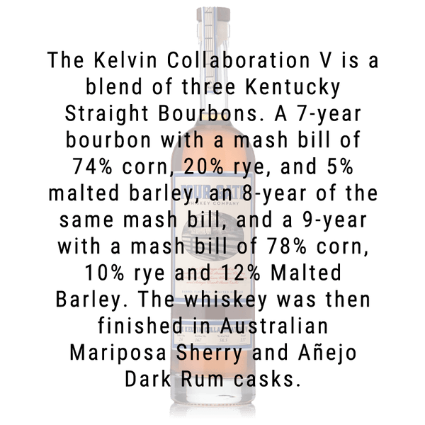 Four Gate The Kelvin Collaboration V Batch 28 Kentucky Straight Bourbon Whiskey 750mL