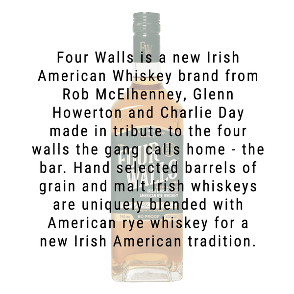 Four Walls Irish American Whiskey 750mL