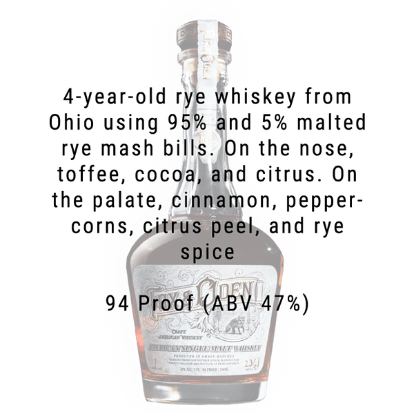 Fox & Oden American Single Malt Whiskey 750mL