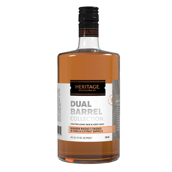 Heritage Distilling Dual Barrel (Vanilla) Bourbon Whiskey 750mL
