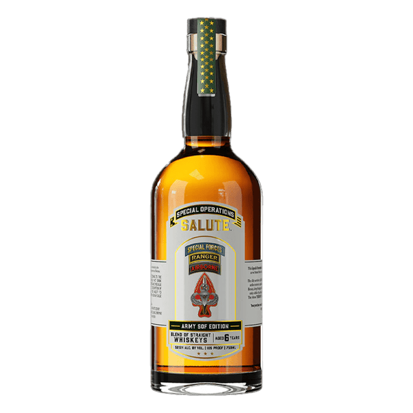 Heritage Distilling Special Operations Salute™ Whiskey - Army SOF Edition (Bottle Only) 750mL