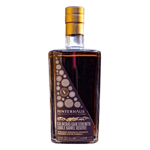 Hinterhaus Distilling Calaveras Cask Strength Single Barrel Reserve Bourbon 750mL