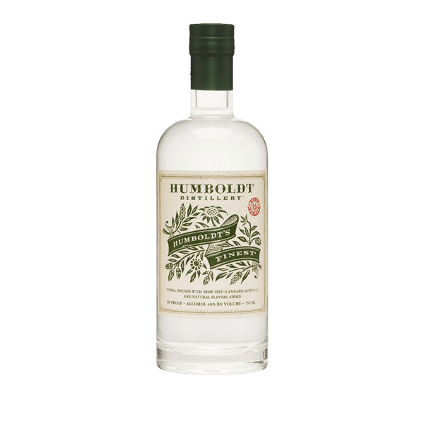 Humboldt Distillery Humboldt’s Finest Hemp-Infused Vodka 750mL