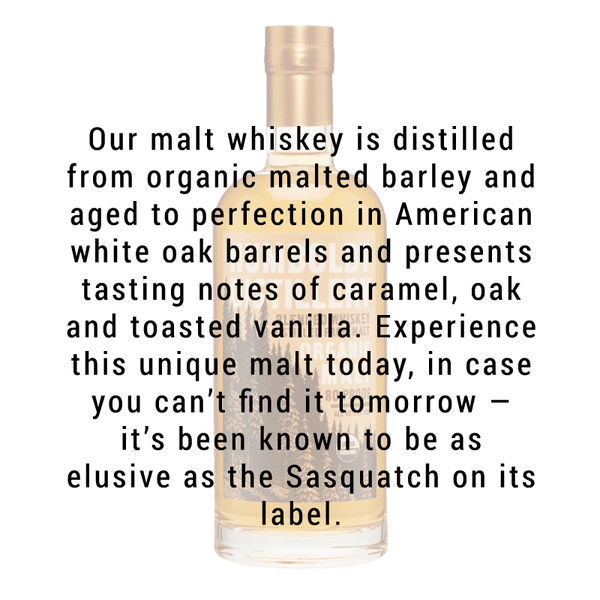 Humboldt Distillery Malt Whiskey 750mL