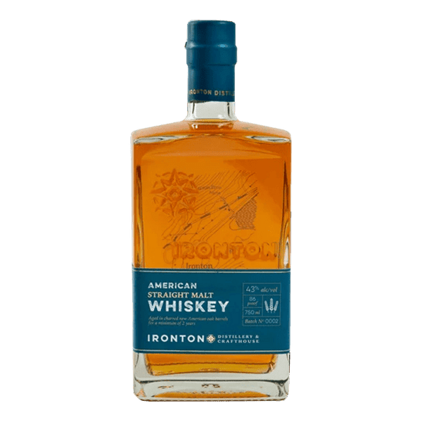 Ironton American Single Malt Whiskey 750mL