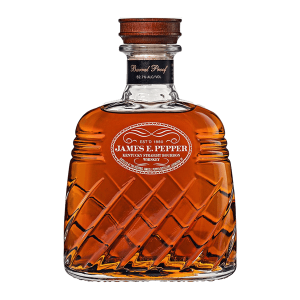 James E. Pepper Barrel Proof Bourbon Whiskey 750mL