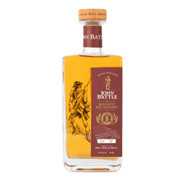 John Battle Regiment Rye Whiskey 750ml