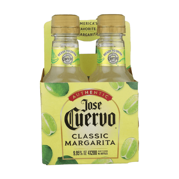 Jose Cuervo Authentic Classic Margarita 200mL 4 Pack